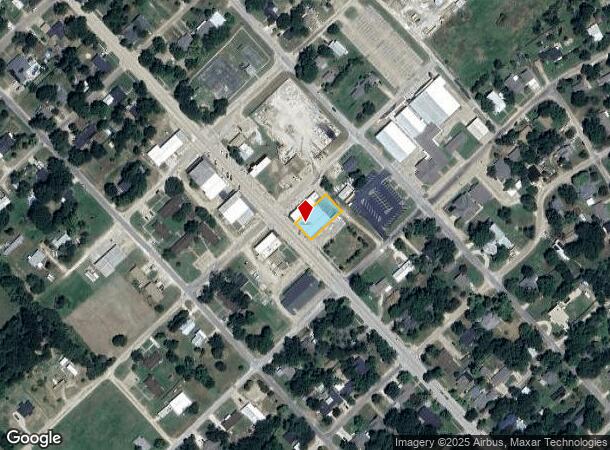 212 S Fordyce St, Blooming Grove, TX Parcel Map