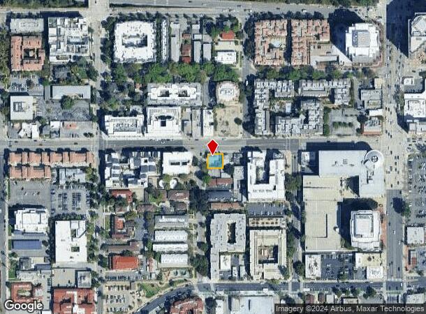  744 E Walnut St, Pasadena, CA Parcel Map