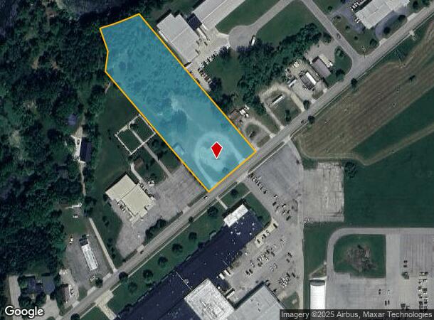 2025 Michigan Ave, Alma, MI Parcel Map