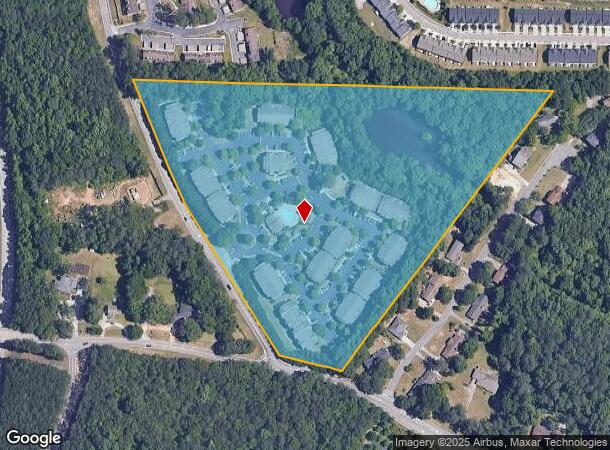  6200 Bakers Ferry Rd Sw, Atlanta, GA Parcel Map