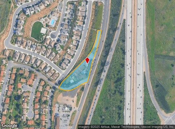3135 Old Highway 395, Fallbrook, CA Parcel Map