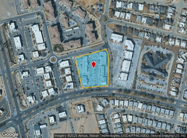 7456 Cimarron Market Ave, El Paso, TX Parcel Map