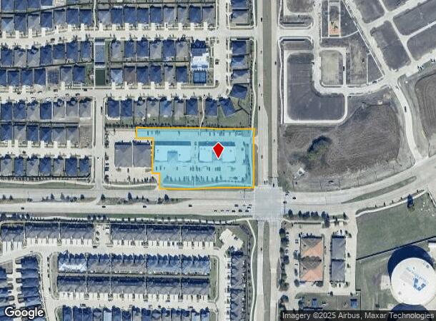  1010 W Exchange Pkwy, Allen, TX Parcel Map