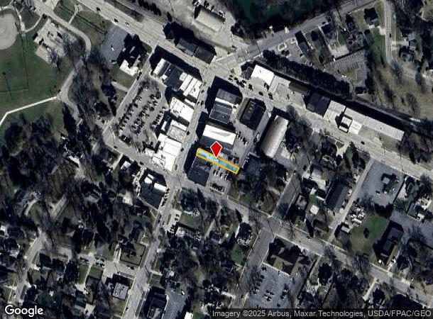  127 S Lane St, Blissfield, MI Parcel Map