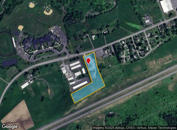  1382 State Route 7, Richmondville, NY Parcel Map