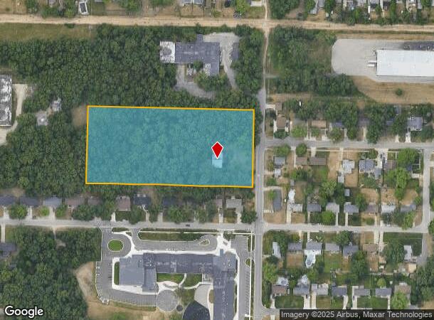  2875 Leon St, Norton Shores, MI Parcel Map
