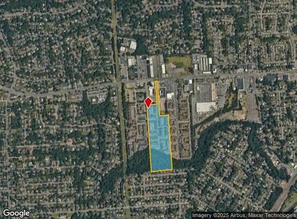 1695 Oak Tree Rd, Edison, NJ Parcel Map