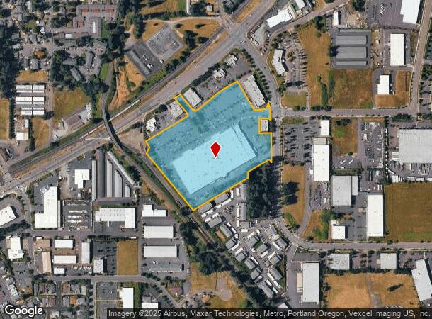 1401 Se 1St Ave, Canby, OR Parcel Map