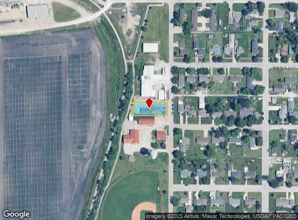 105 Greene St, Slater, IA Parcel Map