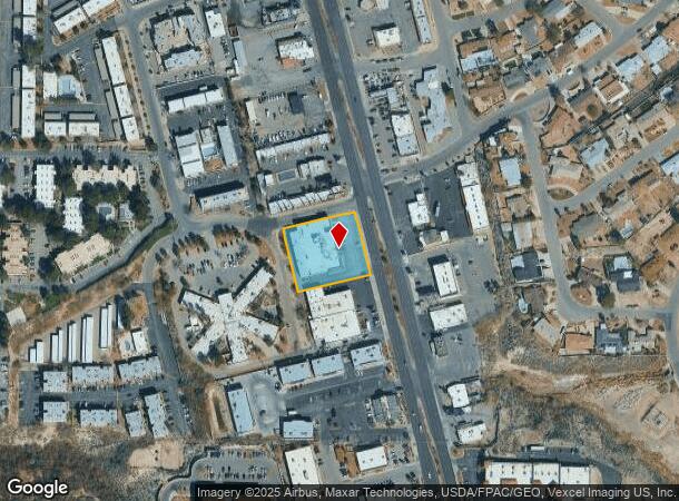 4045 N Mesa St, El Paso, TX Parcel Map