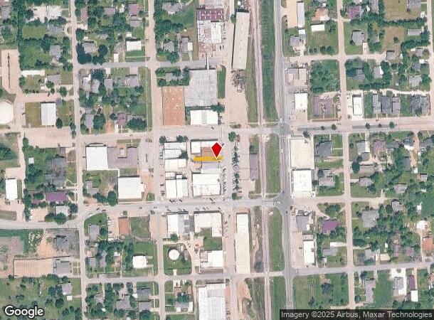  107 S Main St, Ferris, TX Parcel Map