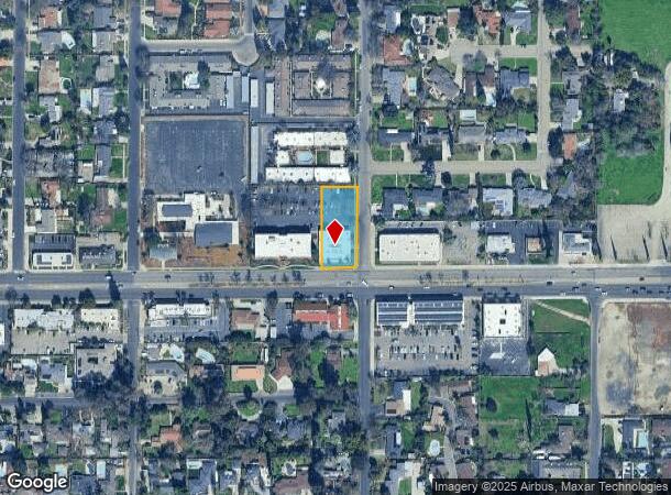  222 W Shaw Ave, Fresno, CA Parcel Map