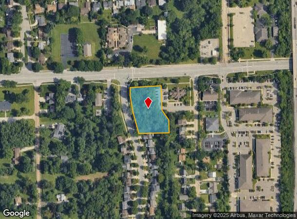 3680 Packard St, Ann Arbor, MI Parcel Map