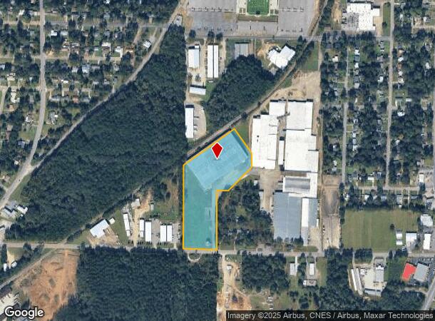  W Carroll St, Dothan, AL Parcel Map
