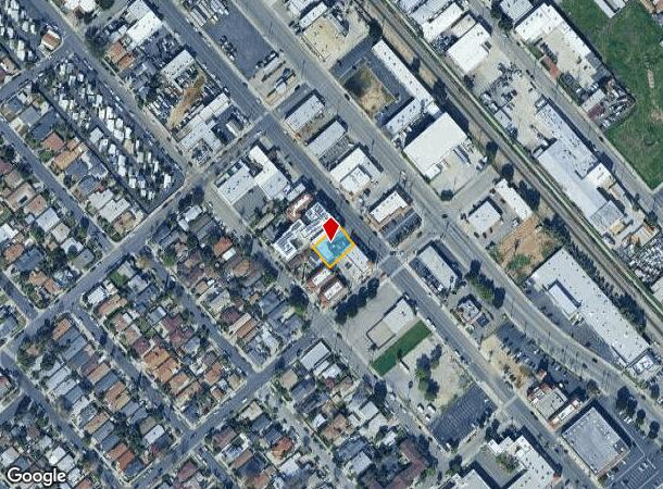  1412 San Fernando Rd, San Fernando, CA Parcel Map