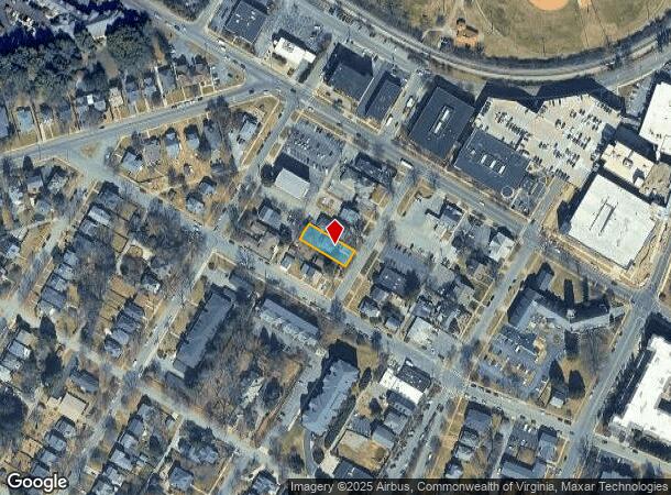 2121 Rosalind Ave Sw, Roanoke, VA Parcel Map