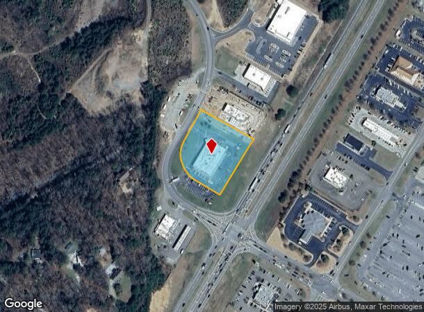 601 Howard Simmons Rd, Ellijay, GA Parcel Map