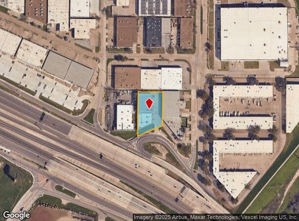 3409 E John Carpenter Fwy, Irving, TX Parcel Map