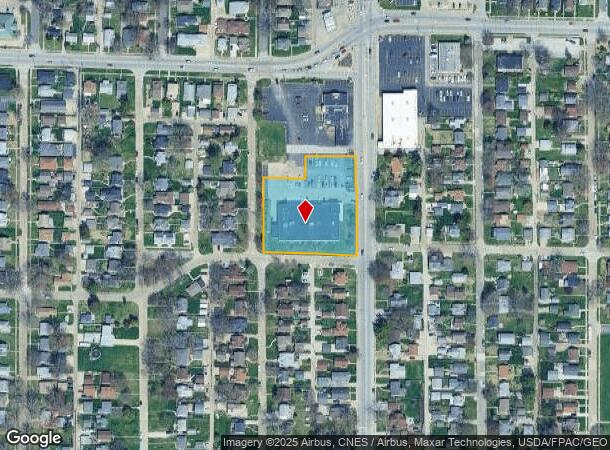  1848 38Th St, Rock Island, IL Parcel Map