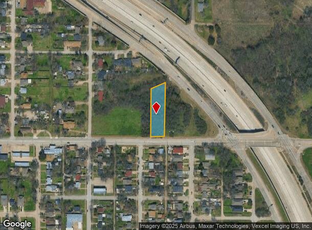 1418 Dalworth St, Grand Prairie, TX Parcel Map