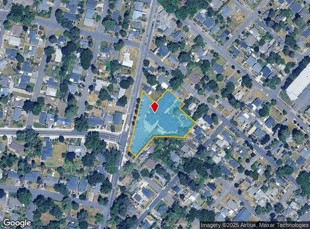 540 N Settlemier Ave, Woodburn, OR Parcel Map