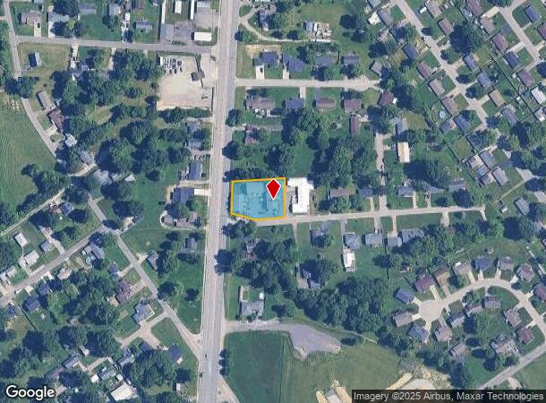 119 Locust St, Charlestown, IN Parcel Map