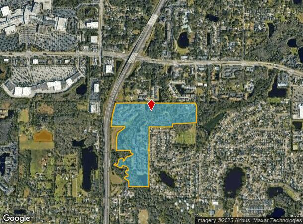  12780 Olive Jones Rd, Tampa, FL Parcel Map