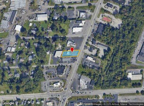  2829 W Henrietta Rd, Rochester, NY Parcel Map