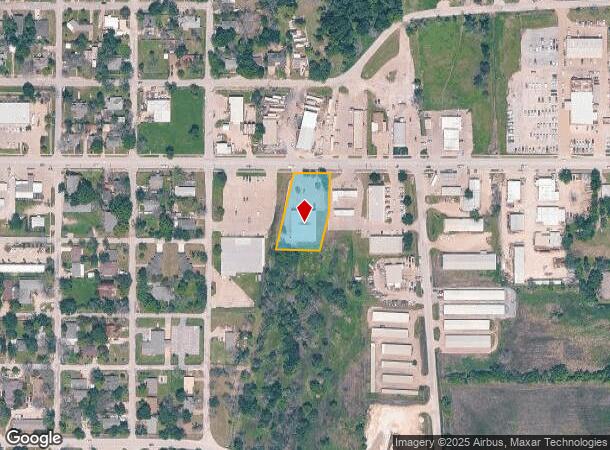  702 E Mulberry St, Kaufman, TX Parcel Map