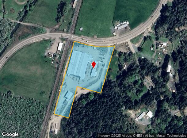 1350 S Calapooia St, Sutherlin, OR Parcel Map