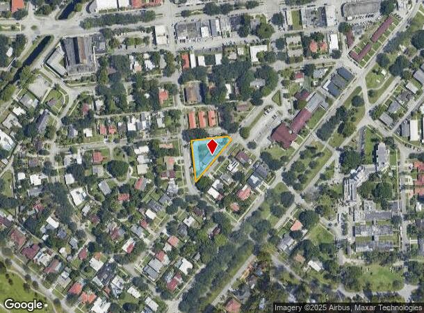 200 Azure Way, Miami Springs, FL Parcel Map