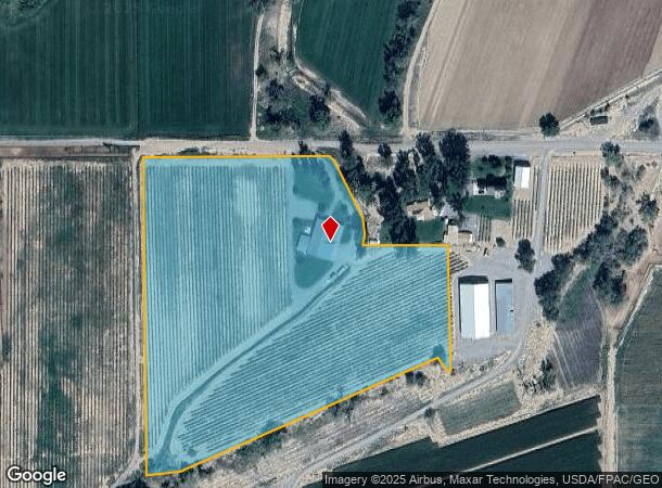 53582 Falcon Rd, Olathe, CO Parcel Map