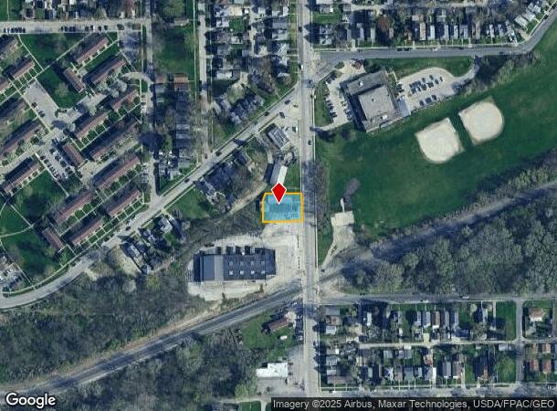  1136 E Broadway St, Toledo, OH Parcel Map