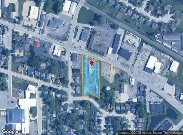  633 E Main St, Brownsburg, IN Parcel Map