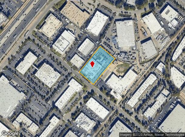  1815 Carnegie Ave, Santa Ana, CA Parcel Map