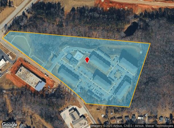 1000 Isner Ln, Raleigh, NC Parcel Map
