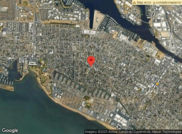  1512 Park St, Alameda, CA Parcel Map