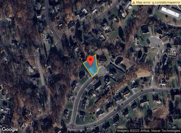  883 Paddock Ave, Meriden, CT Parcel Map