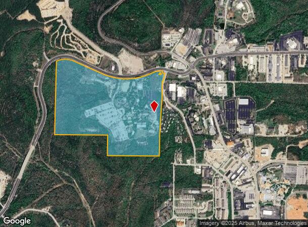  1383 Highway 376, Branson, MO Parcel Map