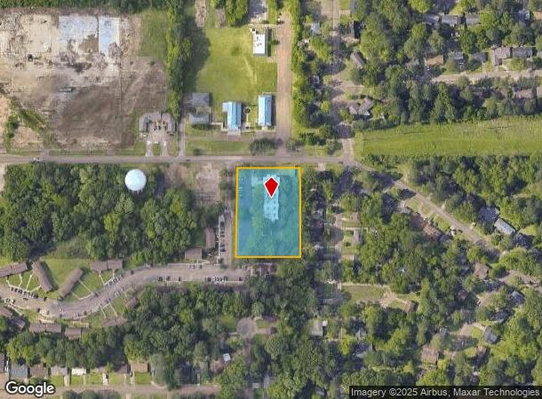  811 Forest Ave, Jackson, MS Parcel Map