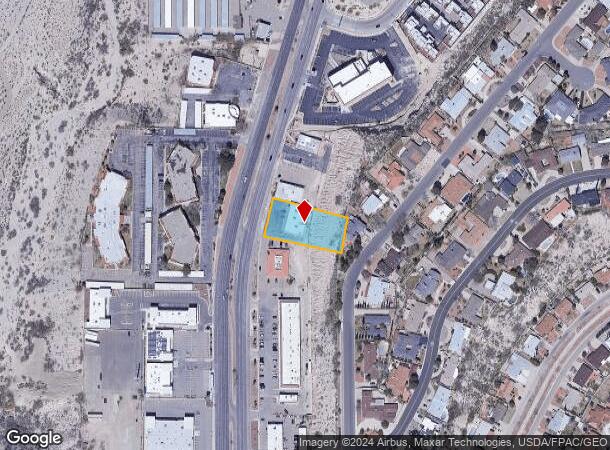  4420 N Mesa St, El Paso, TX Parcel Map