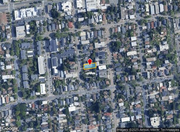 2127 Mcgee Ave, Berkeley, CA Parcel Map