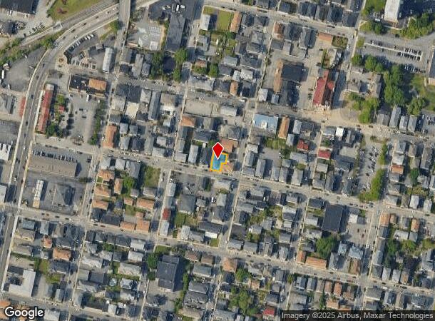 264 Hope St, Fall River, MA Parcel Map