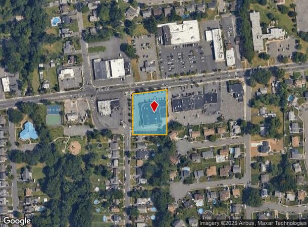  543 Inman Ave, Woodbridge, NJ Parcel Map