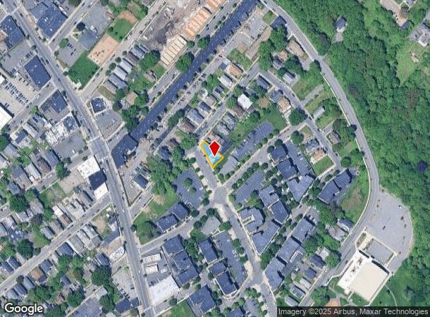  43 Adams St, Springfield, MA Parcel Map