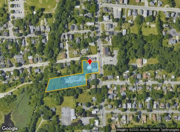  851 Main St, Warren, RI Parcel Map