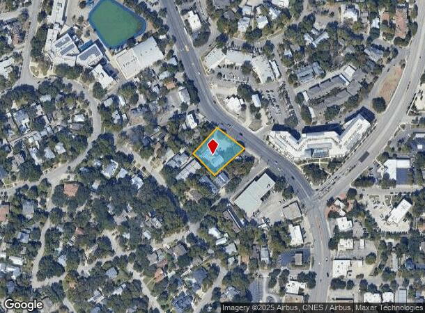  5611 Broadway, San Antonio, TX Parcel Map