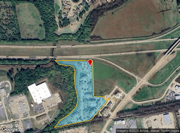  2020 Valley View Cir, Bossier City, LA Parcel Map