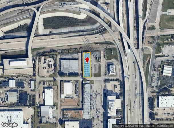  4950 Terminal St, Bellaire, TX Parcel Map