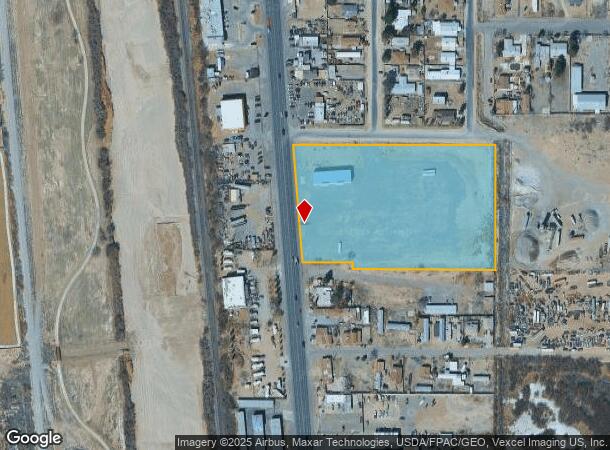 6724 Doniphan Dr, Canutillo, TX Parcel Map